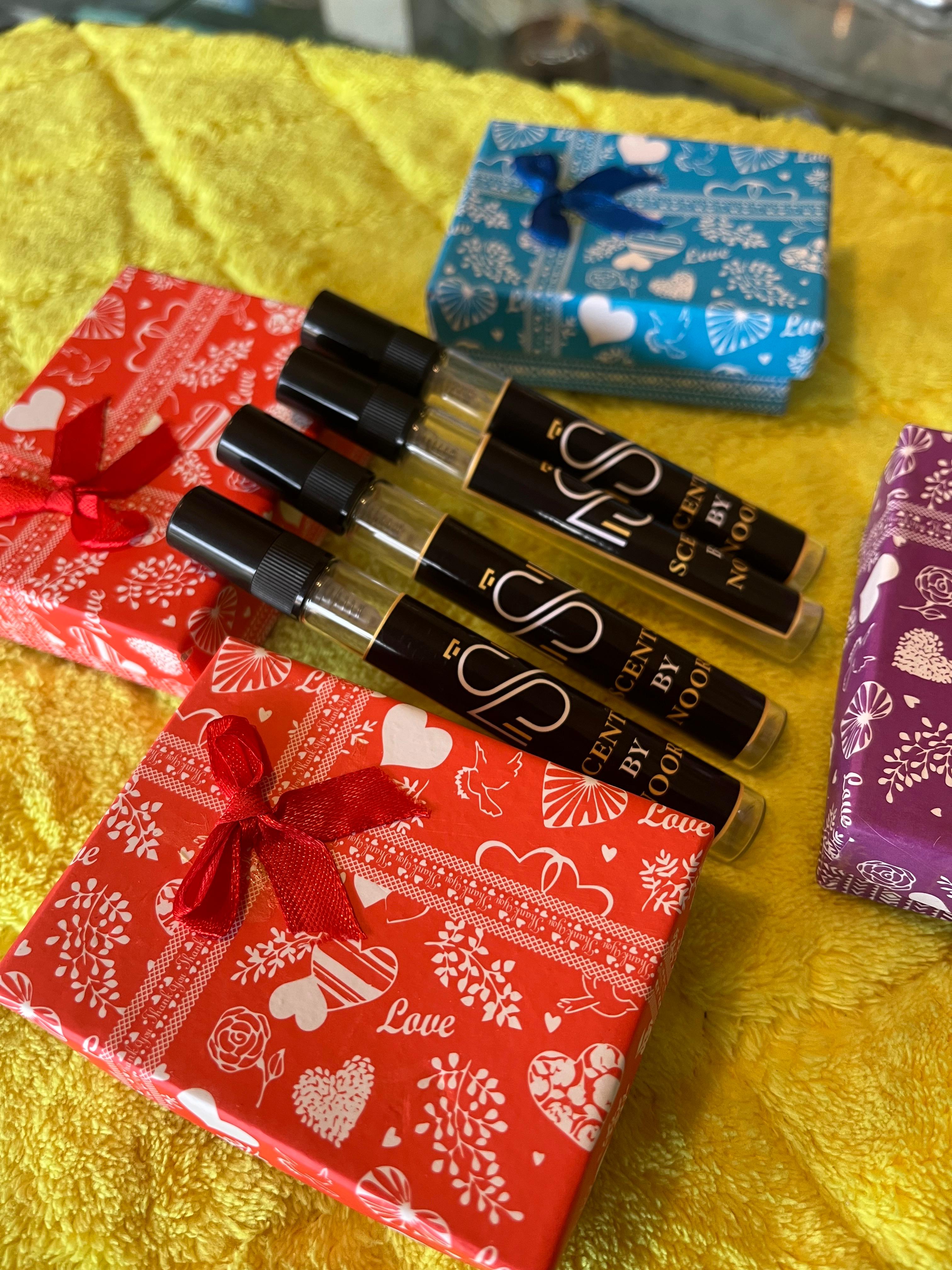 4-Piece Mini Perfume Set (10ml Each)