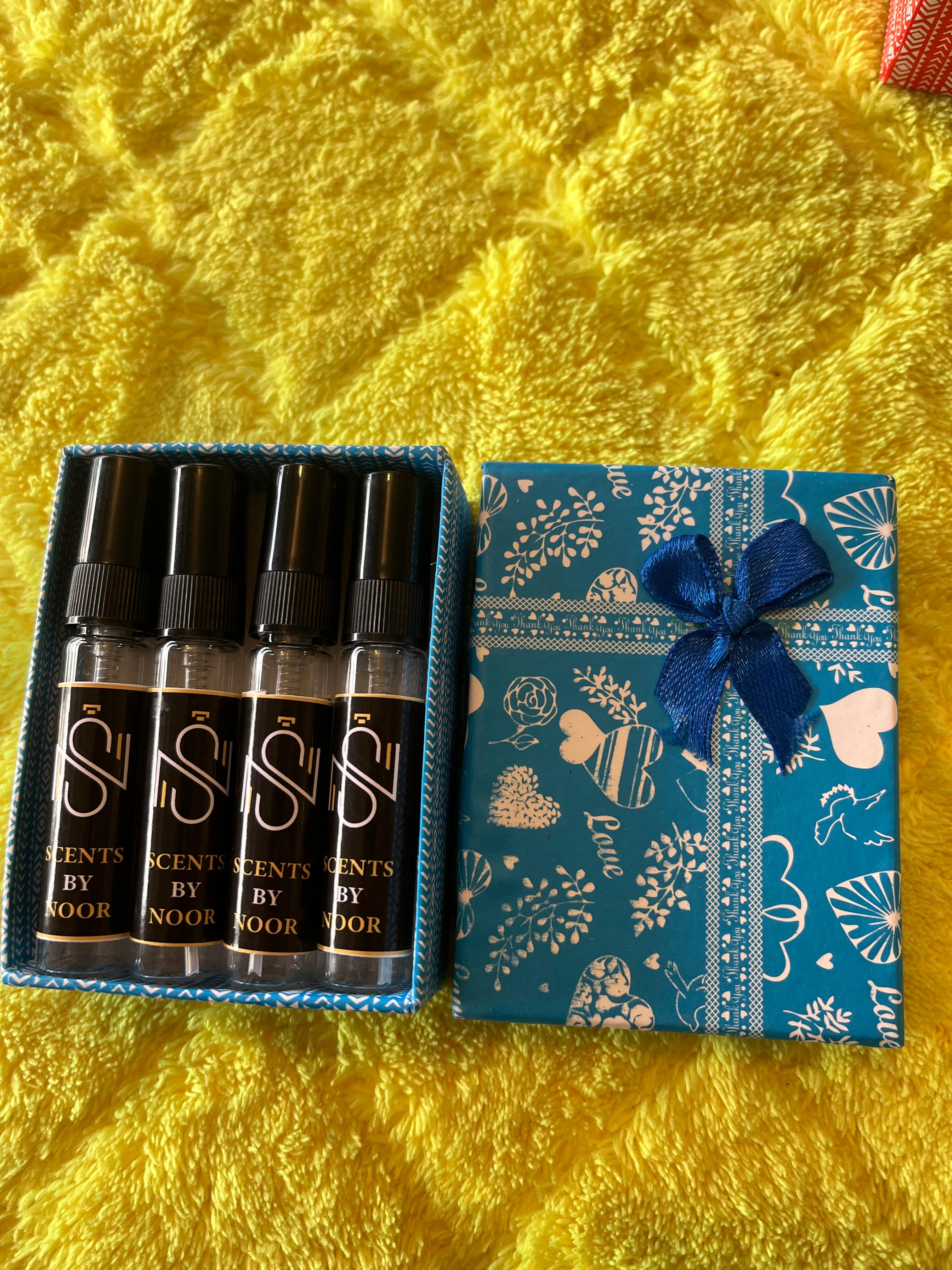 4-Piece Mini Perfume Set (10ml Each)